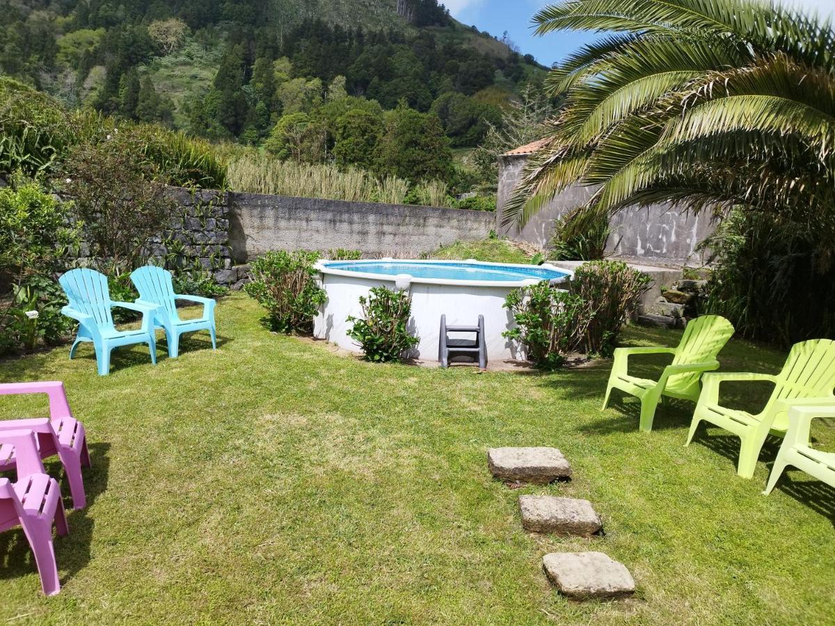 Casa Dos Platanos-Family Home Sete Cidades Ngoại thất bức ảnh